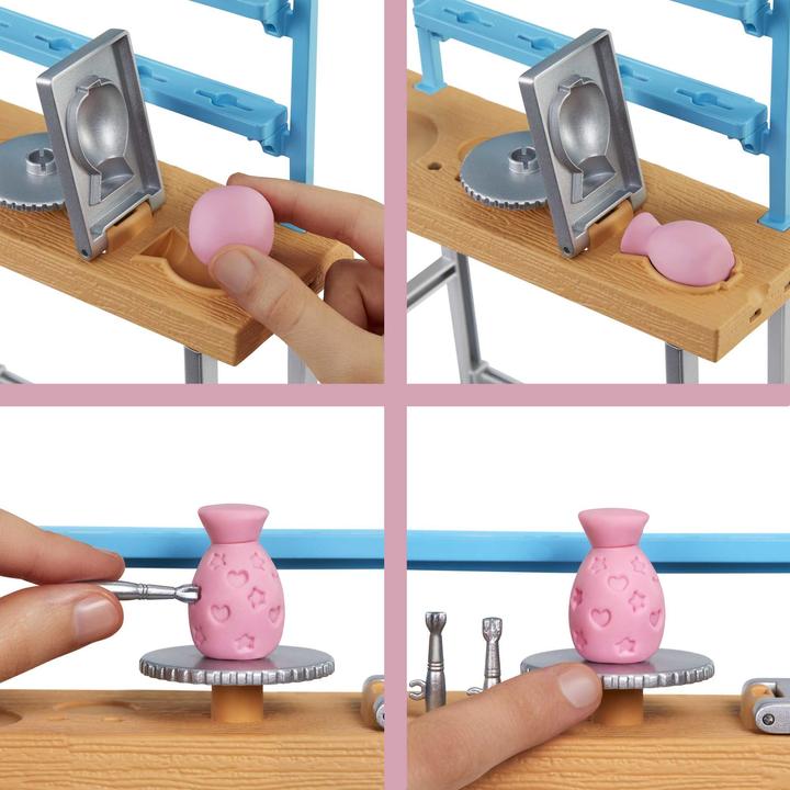 Immagine prodotto Barbie Rilassati e crea con il playset dello studio d'arte e la bambola