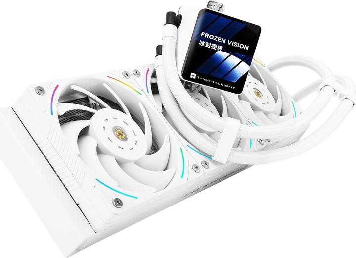 Actual product image Thermalright Frozen Vision 360 White - CPU water cooling - Max 27 dBA