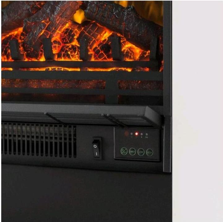 Produktbild Klarstein Studio 5 Elektrischer Kamin Weiss (1800 W)