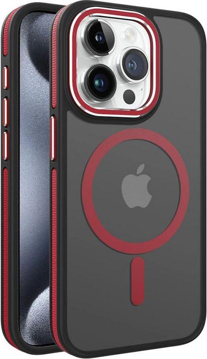 Image du produit iLike iPhone 14 DUAL METAL FRAME MAGSAFE CASE (Apple iPhone 15 Pro Max)