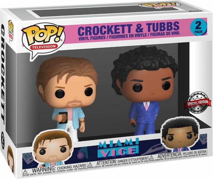 Produktbild Funko Miami Vice POP! Vinyl Figuren 2er-Pack Crockett & Tubbs 9 cm