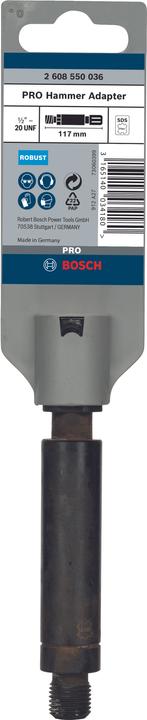 Produktbild Bosch Professional Zubehör PRO Hammer Adapter, SDS max auf Schaft