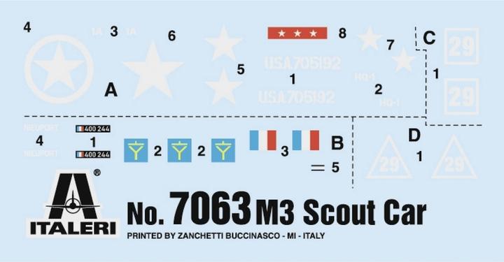 Image du produit 1:72 Char de reconnaissance US M3A1