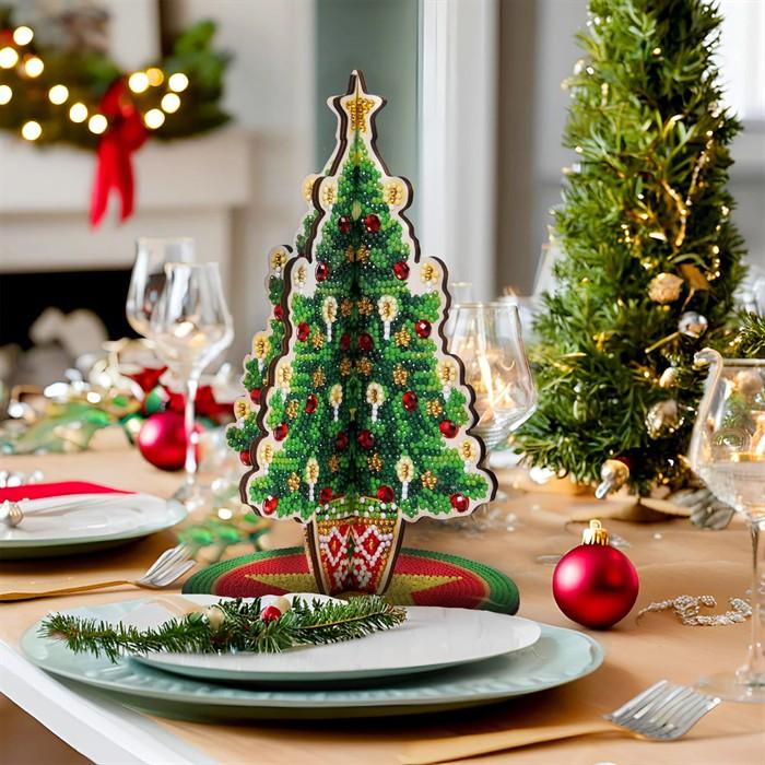 Actual product image Craft Buddy Crystal Art 3D-Weihnachtsbaum – Kreativset für festliche Szenen