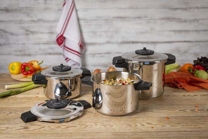 Produktbild Kuhn Rikon Classic Neo Seitengriffmodell (22 cm, Dampfkochtopf, Edelstahl)