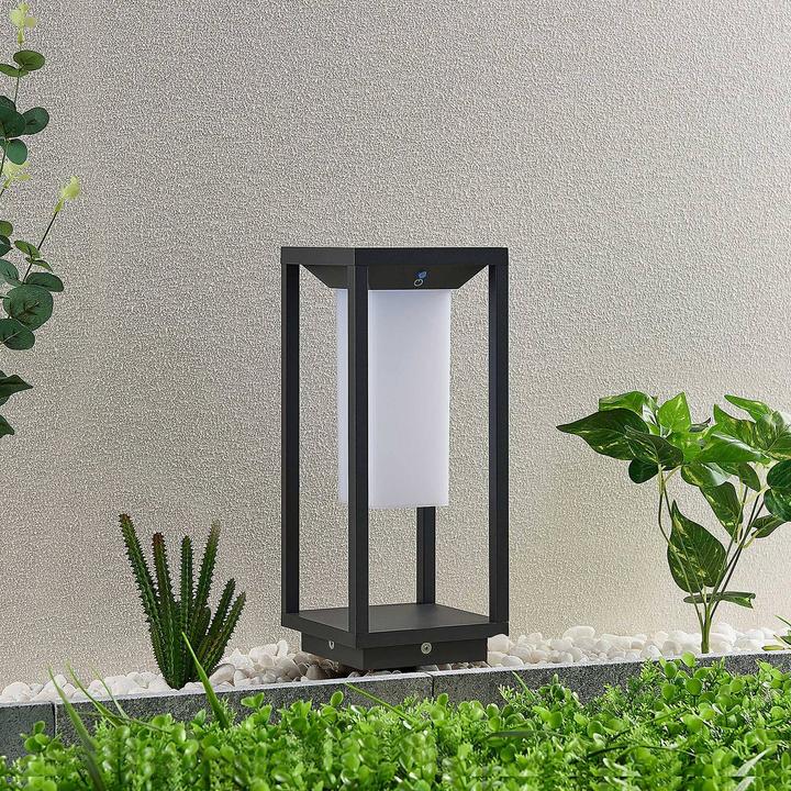 Immagine prodotto Lucande Luce a celle solari Eliel H34 Grafite (196 lm, IP54)