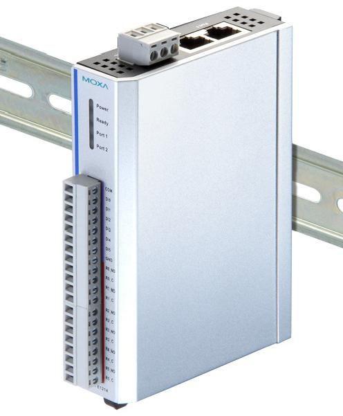 Produktbild Moxa ioLOGIK Ethernet I/O Server 2 E1213-T 8xDI+4xDO+4xDIO MODBU