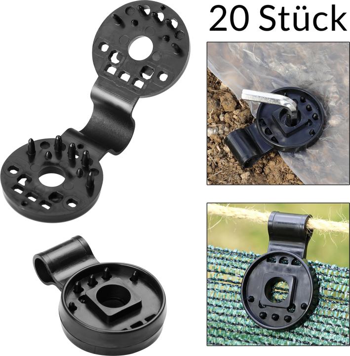 Produktbild Detex Befestigungsclips (3.80 cm)