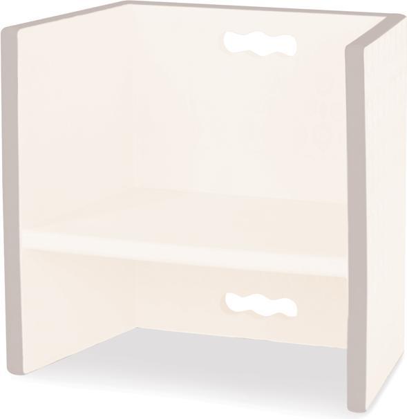 Produktbild B.toys B. Chair Stair - Multifunktionshocker ivory
