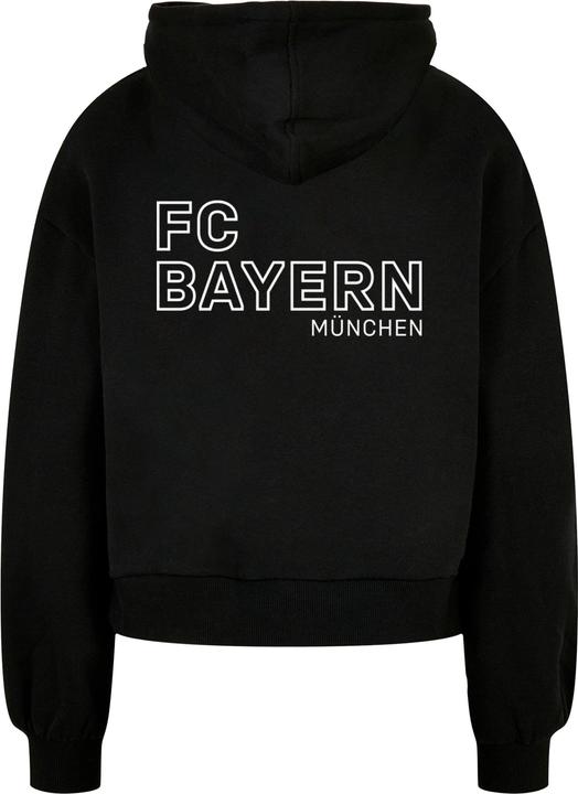 Produktbild FC Bayern München Ladies Mia San Mia B/W Organic Oversized Hoody - 115321 (L)