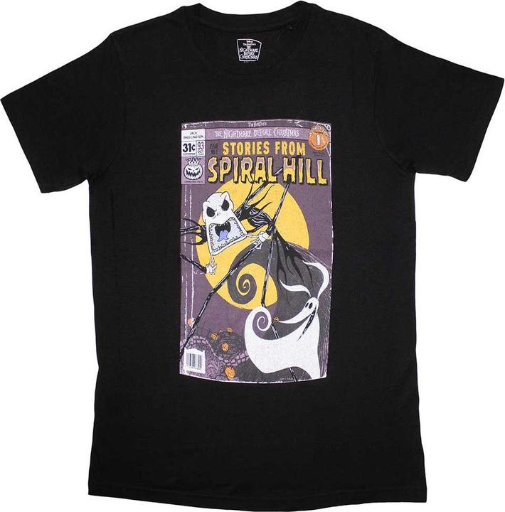 The Nightmare Before Christmas Spiral Hill TShirt