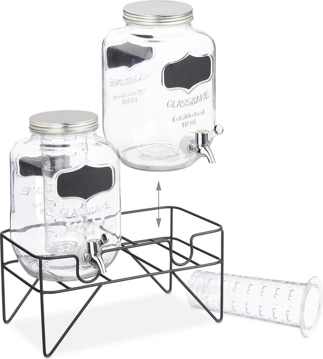 Actual product image Relaxdays Drink dispenser