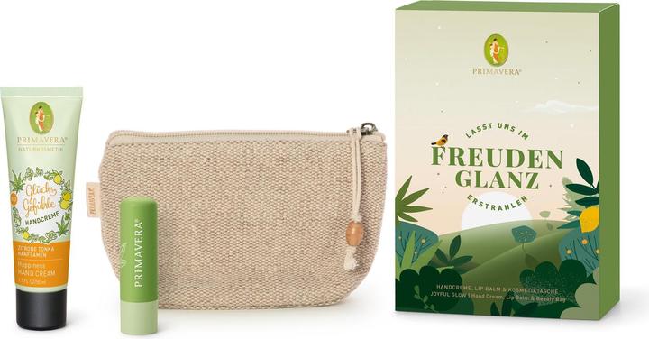 Produktbild Primavera Geschenkset "Lass uns im Freuden Glanz erstrahlen" (Körperpflegeset)