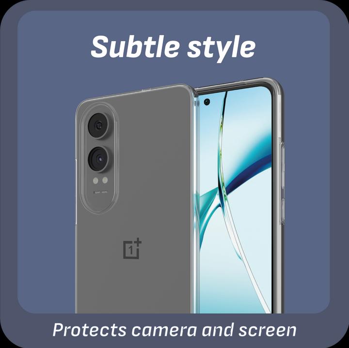 Actual product image Cazy Soft TPU protective cover (Oneplus Nord CE 4)