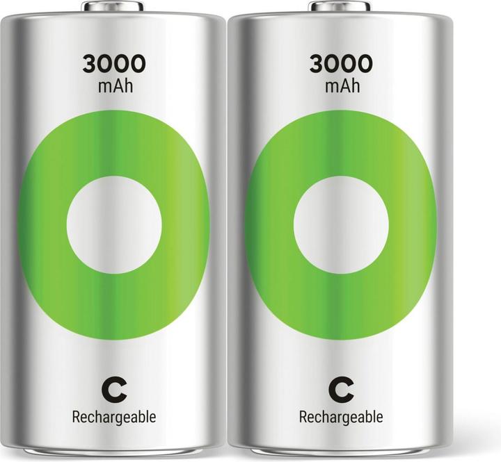 GP Batteries Recharable batteries others (2 Stk., C, 3000 mAh)