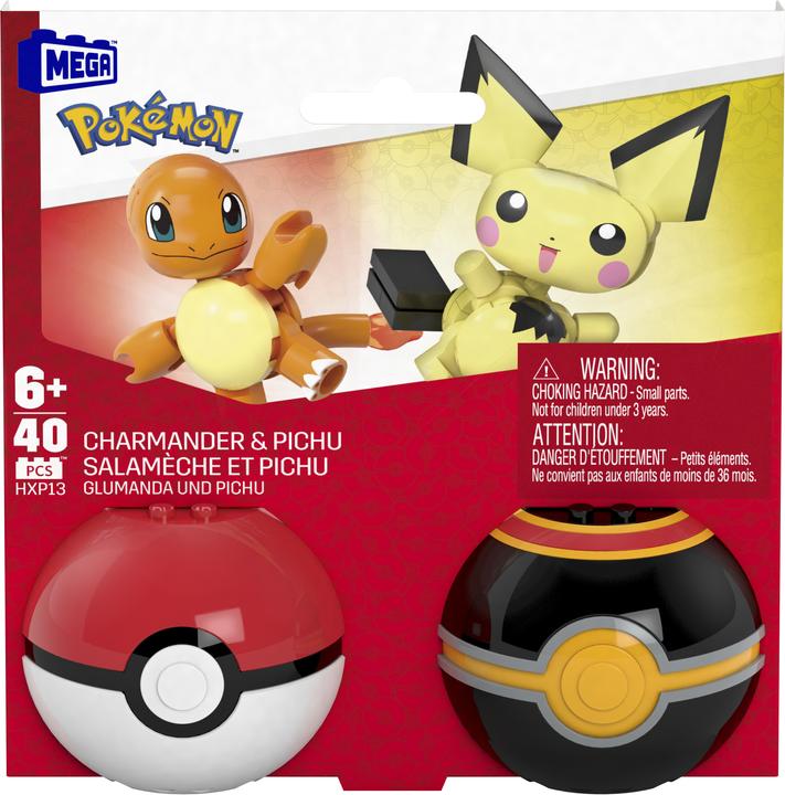 Pokémon Poké Ball - Charmander e Pichu