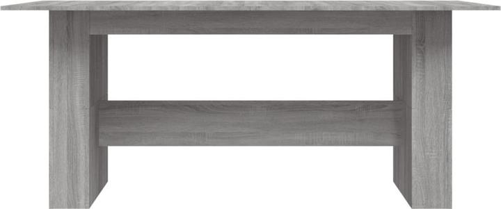 Actual product image VidaXL Esstisch Grau Sonoma 180x90x76 cm Holzwerkstoff,Farbe (180 x 90 x 76 cm)