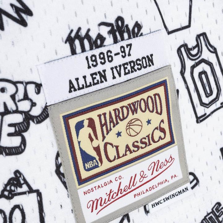 Image du produit Mitchell & Ness M&N DOODLE Swingman Mesh Jersey Philadelphia 76ers (S)