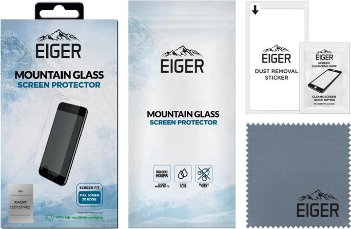 Actual product image Eiger Clear Edge (1 Piece, Xiaomi 11T)