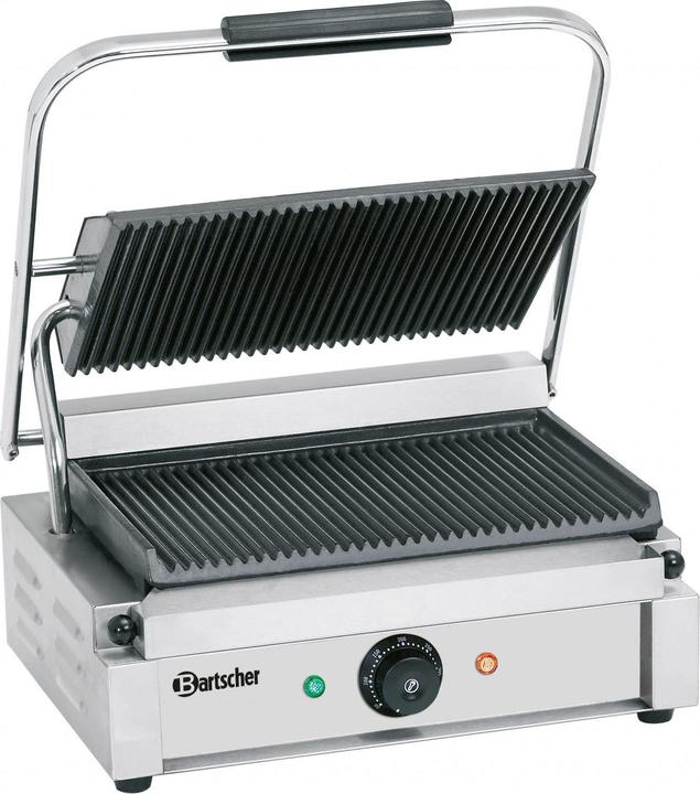 Produktbild Bartscher Kontaktgrill "Panini", gerillt A150674 (EU-Stecker)