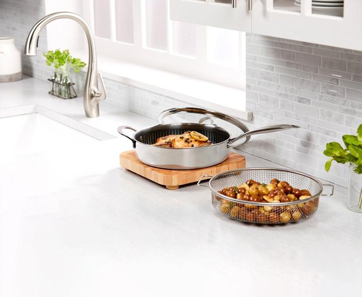 Produktbild Livington Titan Pan (26.50 cm, Bratpfanne, Edelstahl, Aluminium)