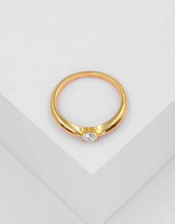 Actual product image Muau Solitaire (50, 750/18 K Gold)
