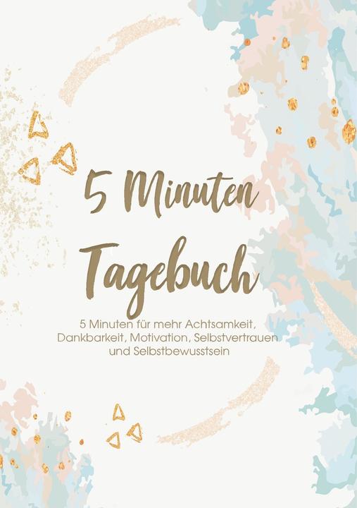 Produktbild Das 5 Minuten Tagebuch (Harter Einband)