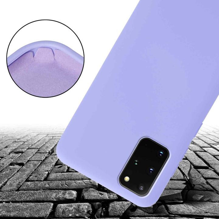 Actual product image Cadorabo TPU Cover Mobile Phone Chain Liquid (Samsung Galaxy S20 Ultra)