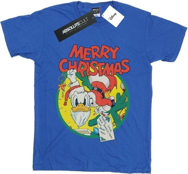 Disney Donald Duck Merry Christmas TShirt Jungen