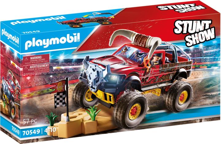 Produktbild Playmobil Stuntshow Monster Truck Horned (70549, Playmobil Stuntshow)