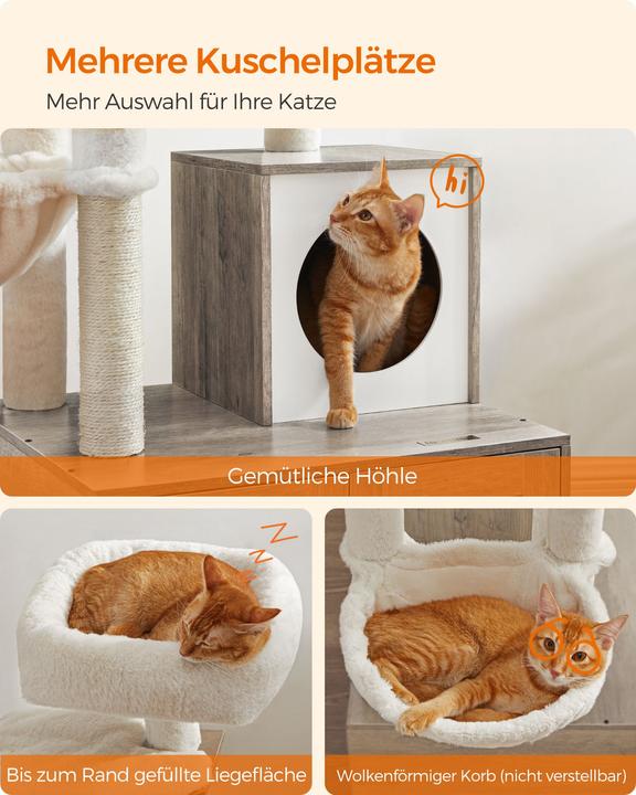 Immagine prodotto Feandrea Mr. Kittens (140 cm, Greige)
