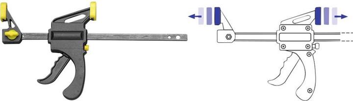 Actual product image Donau Quick clamp (100 mm)