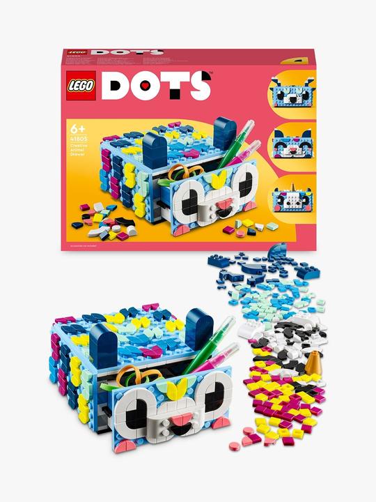 Produktbild LEGO Tier-Kreativbox mit Schubfach (41805, LEGO Dots)