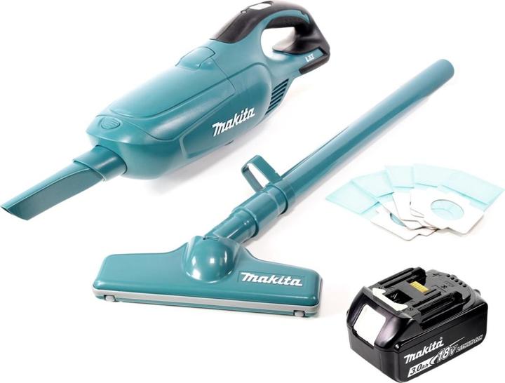 Actual product image Makita DCL 182 F1 Battery hoover 18 V + 1x battery 3.0 Ah - without charger