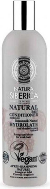 Natura Siberica Energie- und Glanzspülung für schwaches Haar 400ml