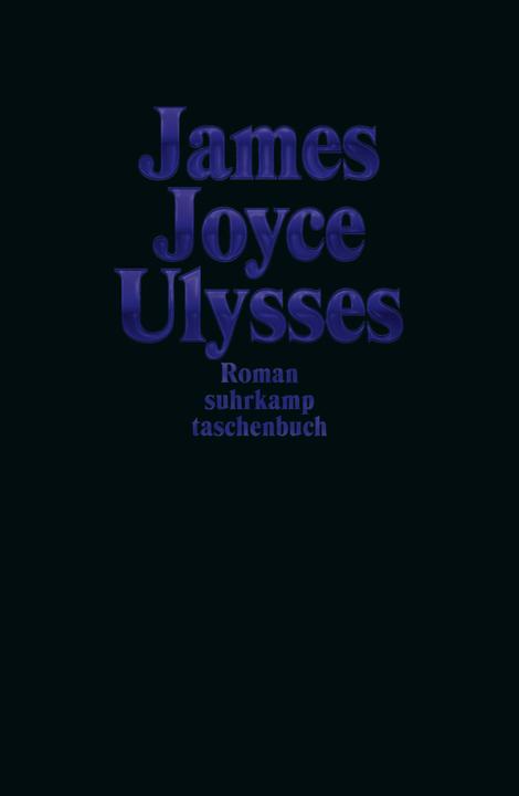 Actual product image Ulysses (German, James Joyce, 2022)