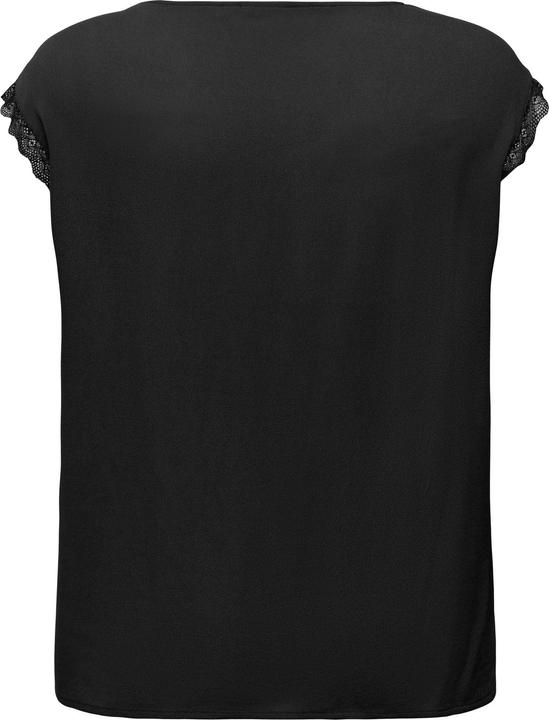 Image du produit Only Blouse curvy à col en V et manches courtes (46)