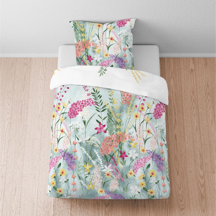 Actual product image Biberna Bettwäsche (Duvet cover, 155x220 cm + 80x80 cm)