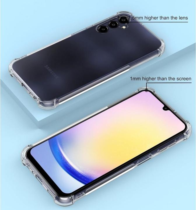 Immagine prodotto Screenguard Samsung Galaxy A25 5G Custodia Crystal Soft Airbag Bumper (Samsung Galaxy A25 5G)