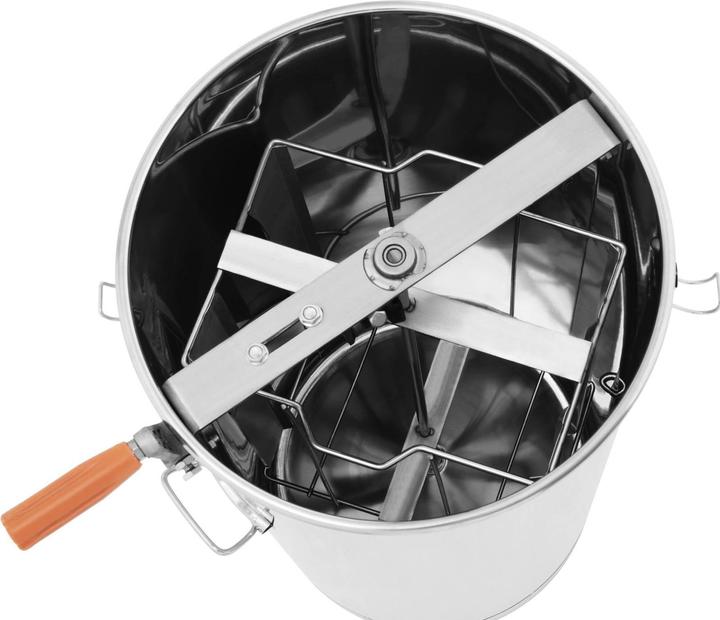 Actual product image Wiesenfield Honey Extractor - tangential - hand-powered - 2 frames
