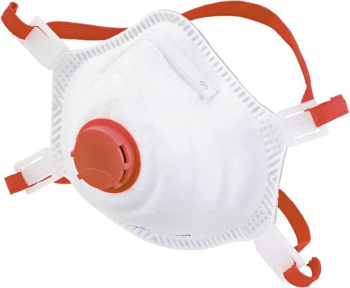 Produktbild Gime 2575496 Feinstaubmaske mit Ventil FFP3 10 St. DIN EN 149:2001 + A1:2009 (FFP3)