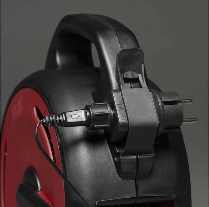 Actual product image Konstsmide LED light chain with cable reel (37.93 m)