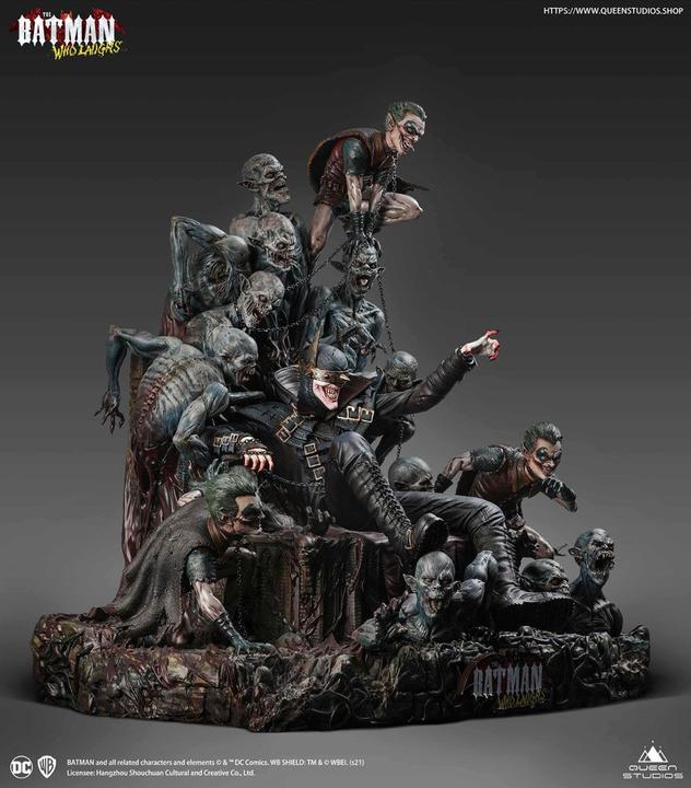 Actual product image Queen Studios DC Comics "Batman Who Laughs" 1/4 Statue