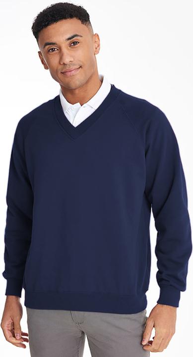Actual product image Maddins Sweatshirt Pullover Coloursure V-neck (92, 94, 96, 95 A)