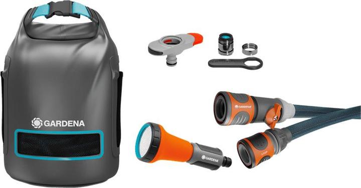 Productafbeelding Gardena Textielslang Liano Xtreme 1/2, 10 m set + adapter (10 m, 13 mm)