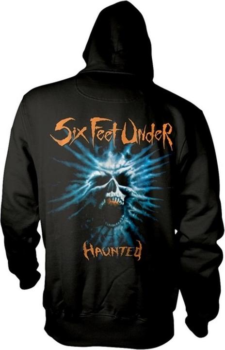 Actual product image Universal Textiles Unisex Adult Haunted Hoodie (3XL)