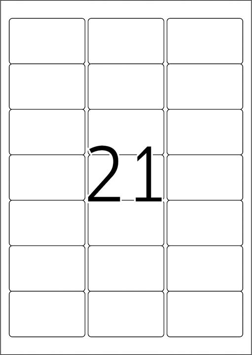 Actual product image HERMA Address labels A4
