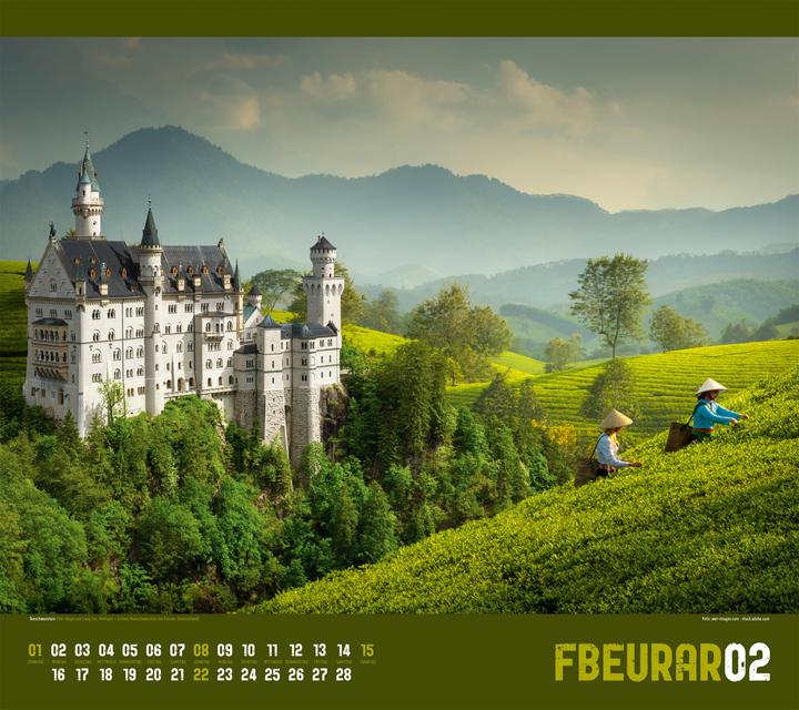 Actual product image Verrückte Welt Kalender 2026 (54 x 48 cm, Hardcover, German)