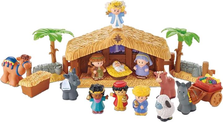 Produktbild Fisher-Price Fisherprice Little People Weihnachtskrippe