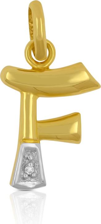 Produktbild Muau Buchstabe (750, Weissgold, 18K Gelbgold)